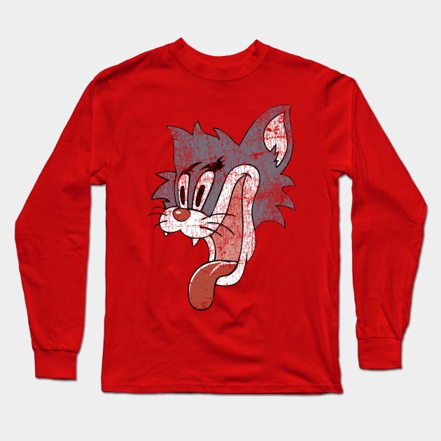 Patrick Hockstetter Cat Shirt Long Sleeve T-Shirt by er3733